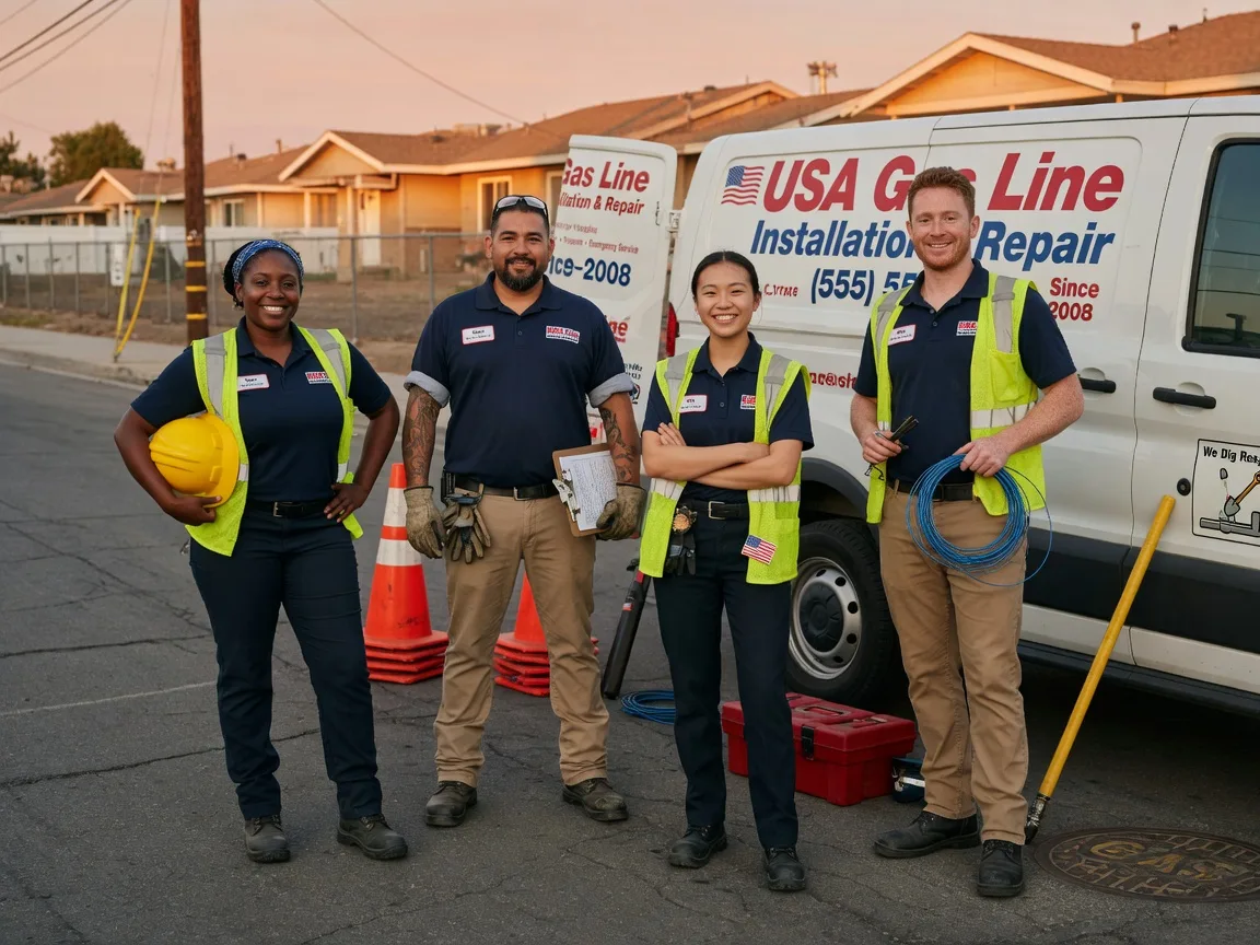 Gas Line Installation company in Pine Knot, KY